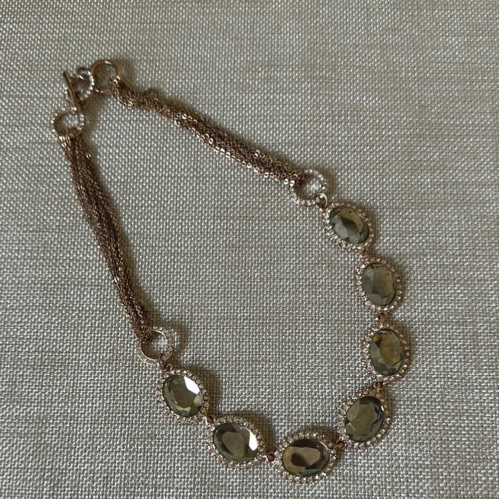 Elegant Rose Gold-Tone Necklace